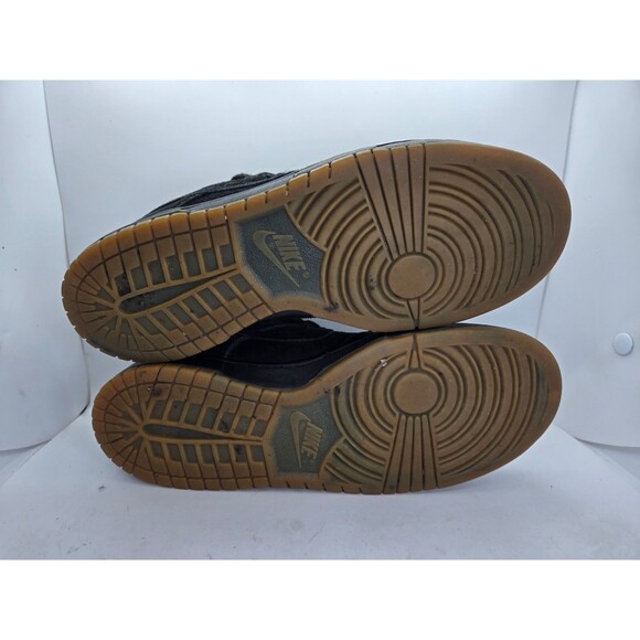 Nike Dunk Low Pro SB Low Shoes Men\'s 8.5 Black Gum Suede Skateboarding Sneakers main image 6